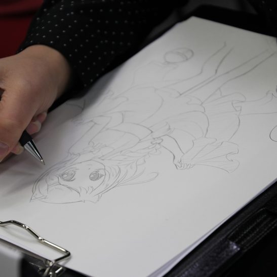 Manga-Workshop - Mangas zeichnen in der Zentrabibliothek