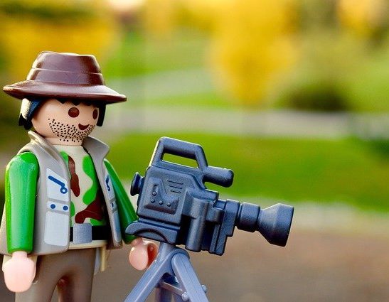 Playmobil Figur mit Kamera