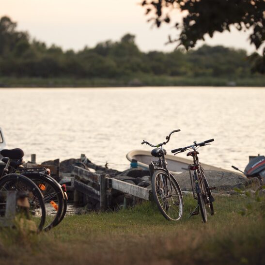 Badeausflüge mit dem Fahrrad