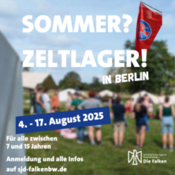 Sommer-Zeltlager in Berlin