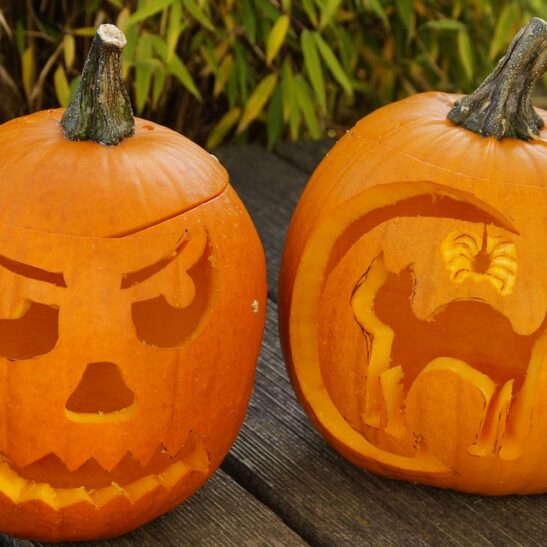 Happy Halloween - Kürbisschnitzen für Groß & Klein