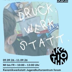 Sommerferien Workshop DRUCKWERKSTATT